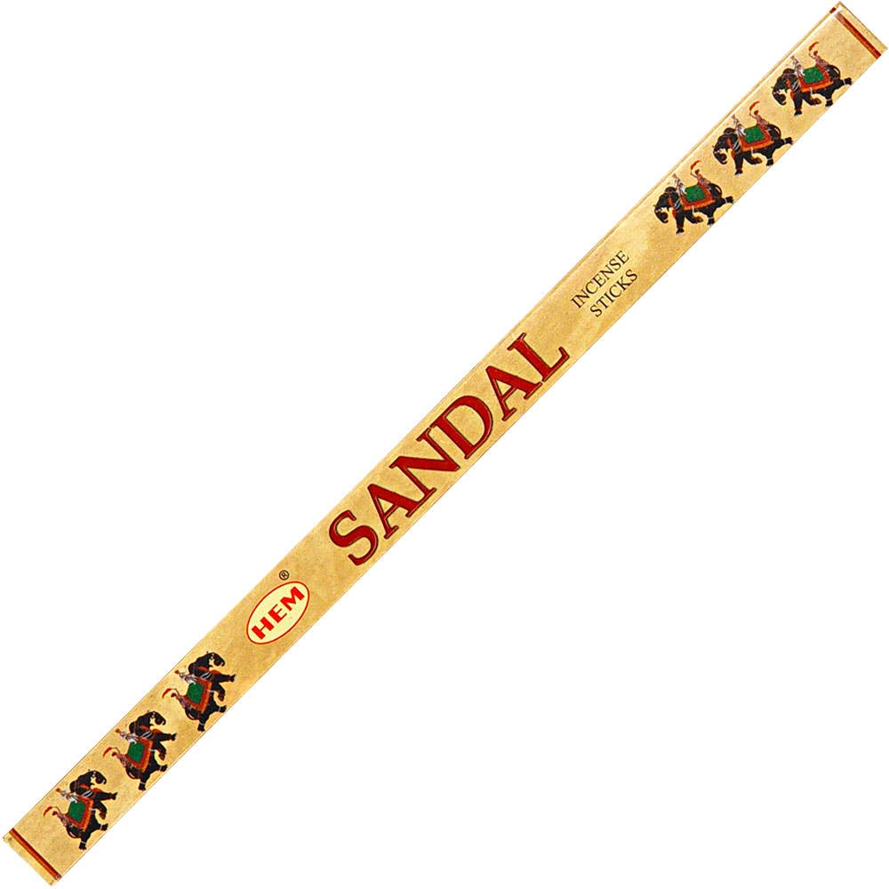 Kheops International - Hem Square Pack Incense 8 Gr Sandal (Box of 25)