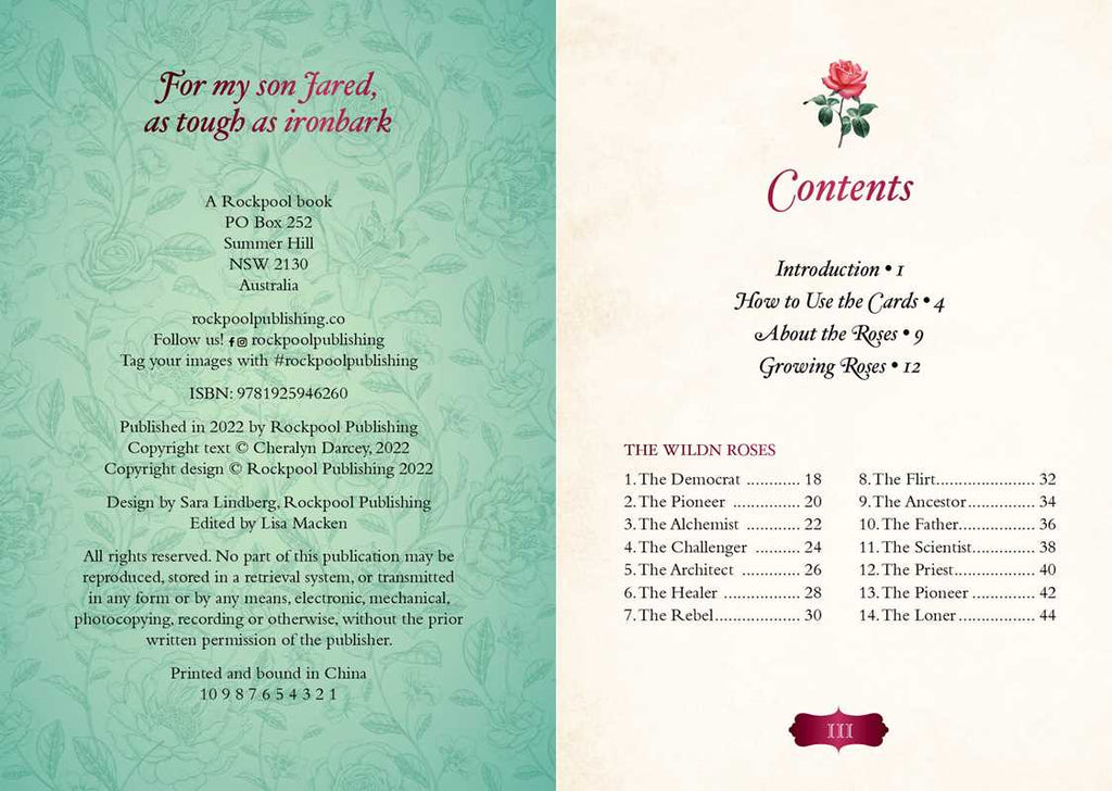 Oracle of The Roses by Cheralyn Darcey: Flashcards; 128 pages / English